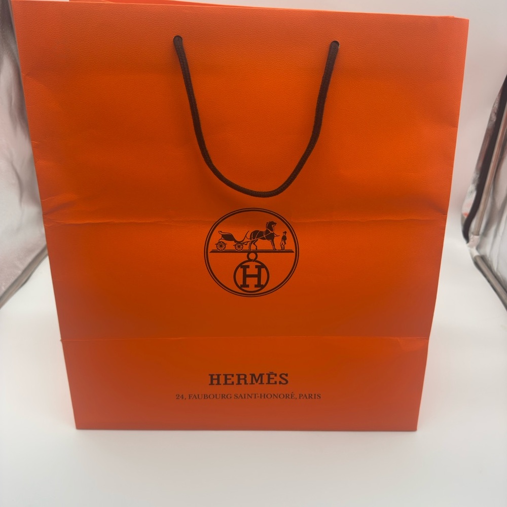 Orange Shopping Bag
